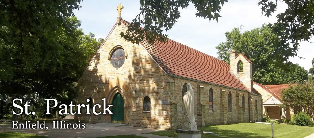 St. Patrick Catholic Church, Enfield, Illinois banner